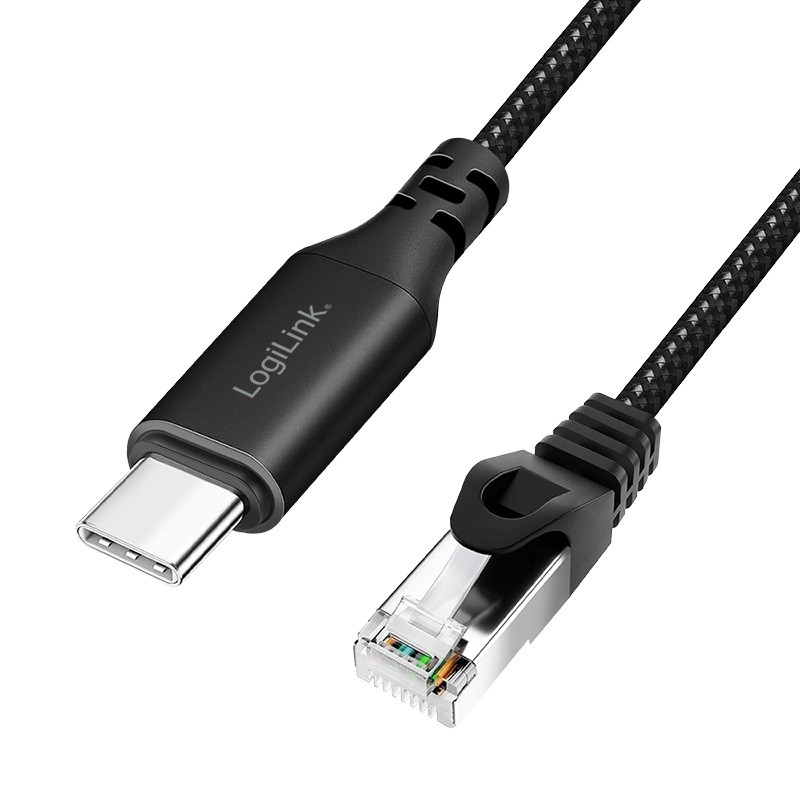 LogiLink USB 3.2 typ C - RJ45 5.0m