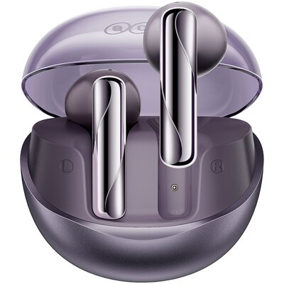 QCY T32 AilyBuds Clear TWS Fioletowe