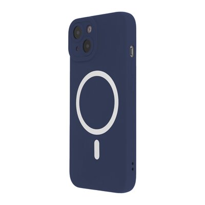 Etui TECTO SHIELD Silicon Soft Mag do Apple iPhone 14 Ciemno-niebieski