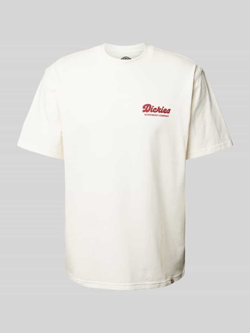 T-shirt z nadrukiem z logo