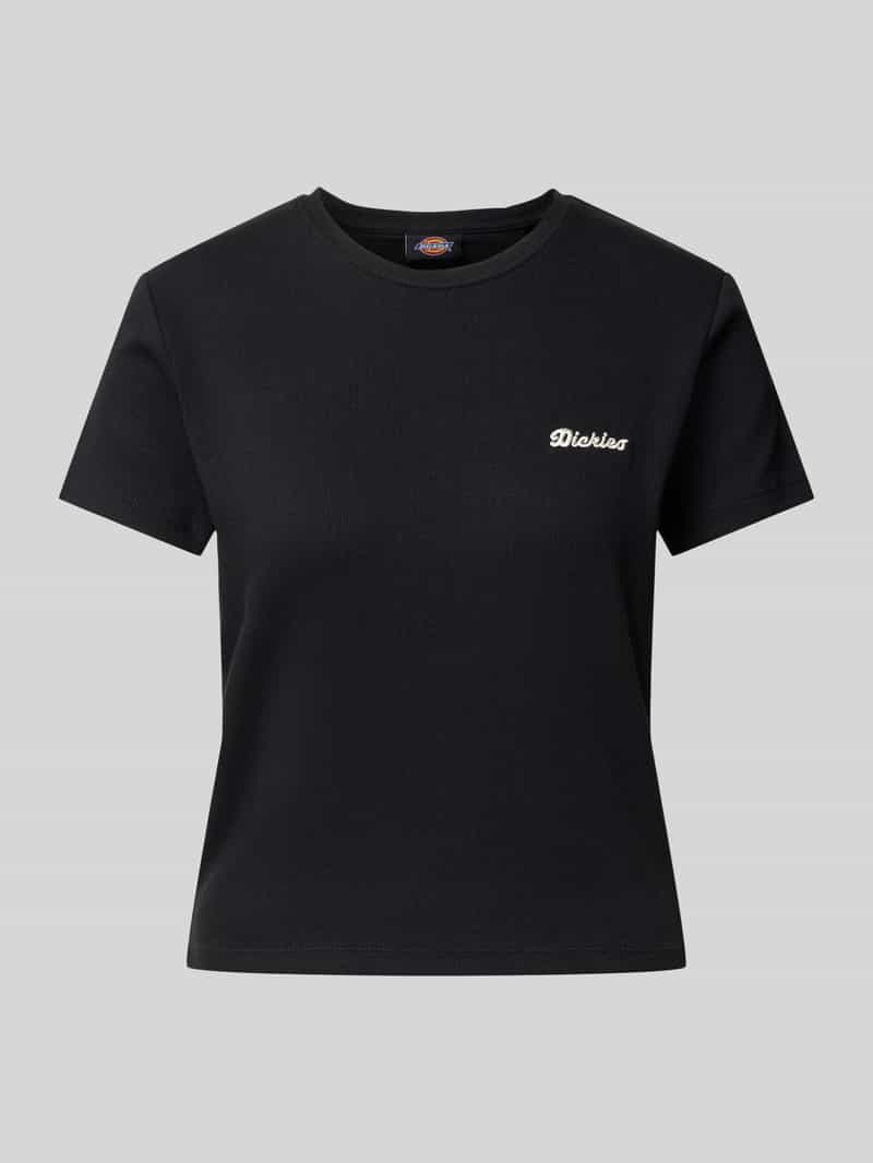 T-shirt z mieszanki bawełny model ‘LEWISTOWN’