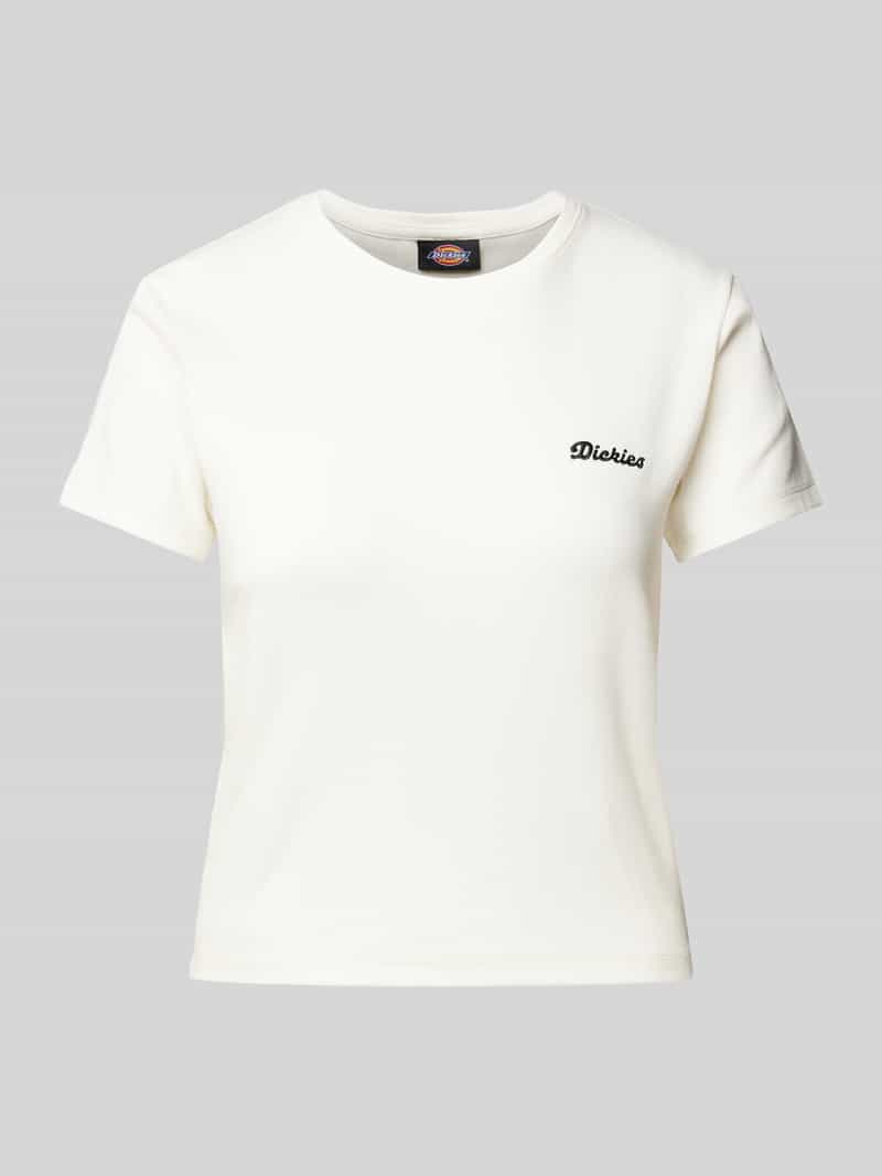 T-shirt z mieszanki bawełny model ‘LEWISTOWN’