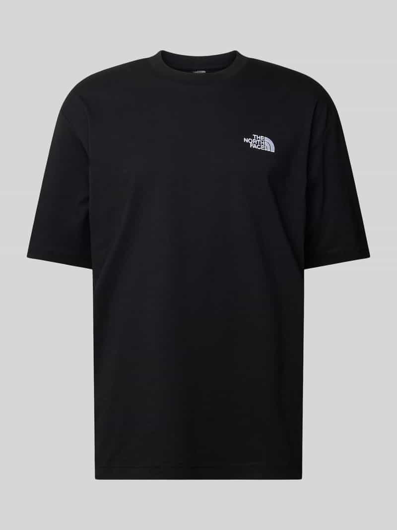 T-shirt z wyhaftowanym logo