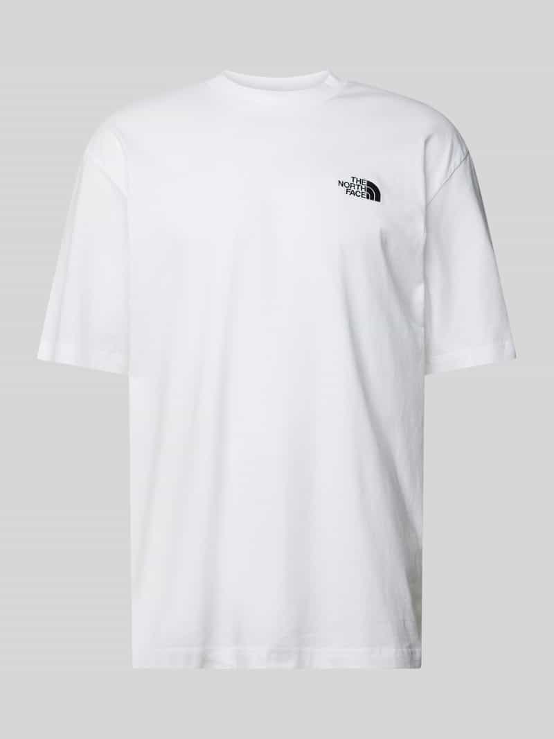 T-shirt z wyhaftowanym logo