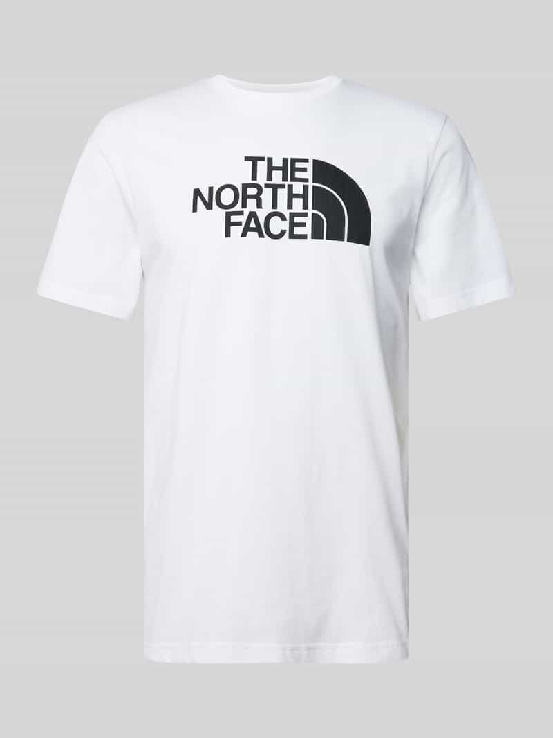 T-shirt z nadrukiem z logo model ‘EASY’