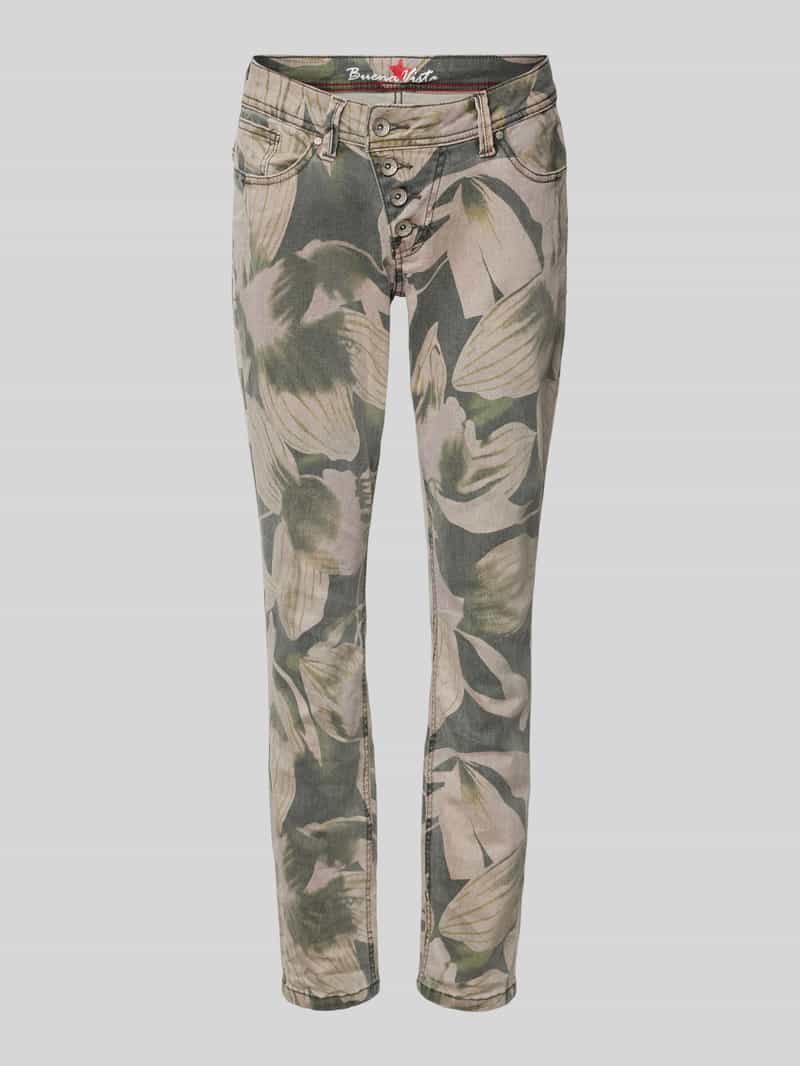 Spodnie materiałowe o skróconym kroju model ‘Malibu’