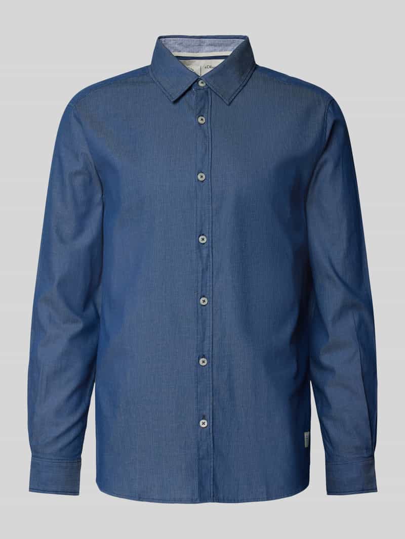 Koszula casualowa o kroju regular fit z czystej bawełny