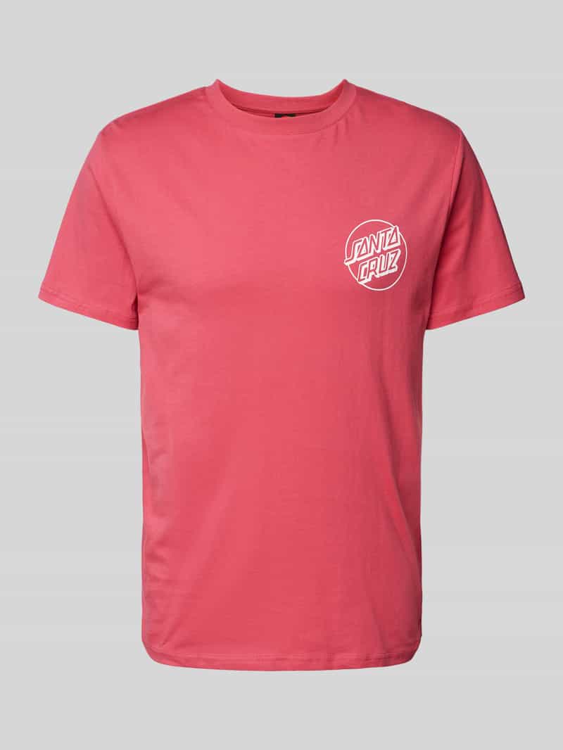 T-shirt z nadrukiem z logo