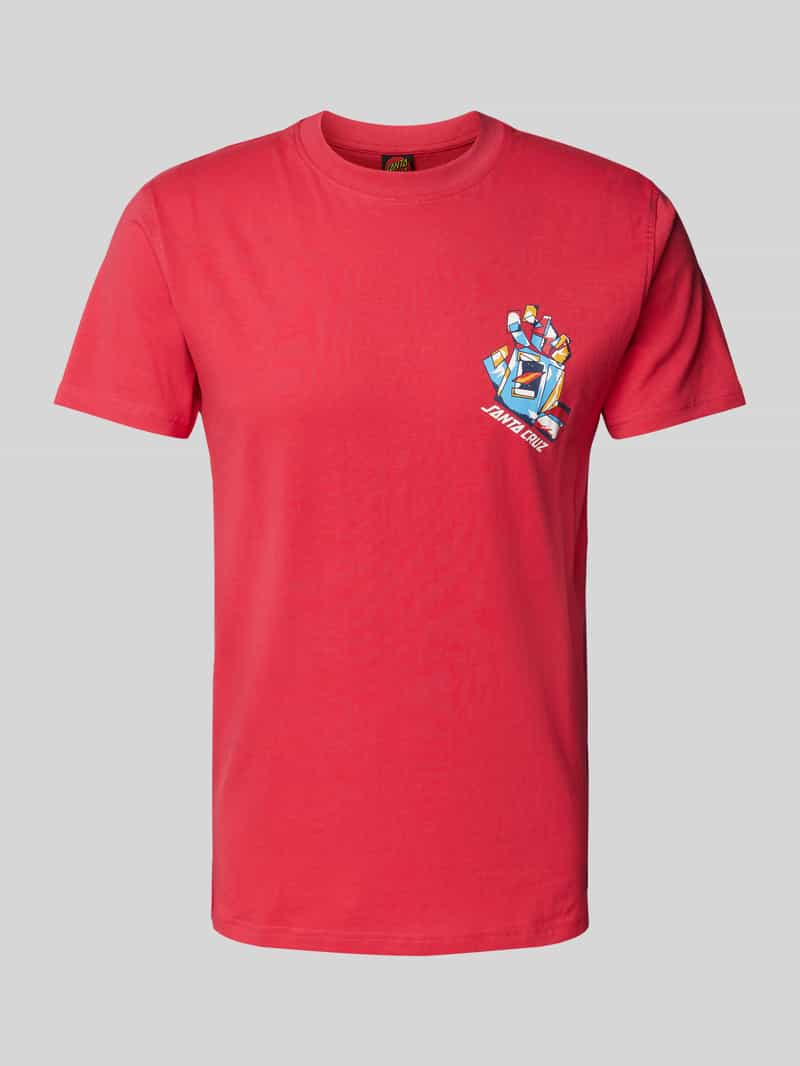 T-shirt z nadrukiem z logo