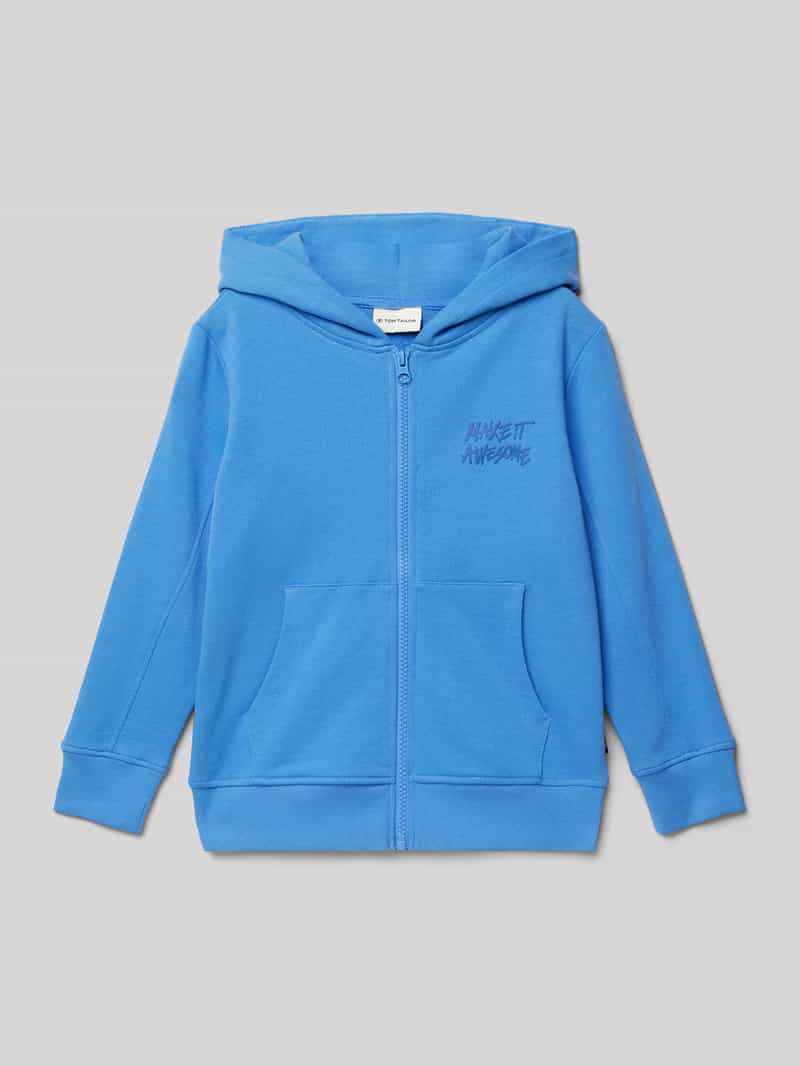 Bluza rozpinana o kroju regular fit z czystej bawełny