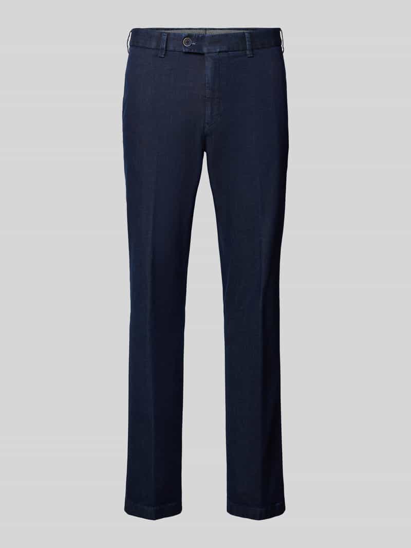 Spodnie jeansowe o kroju slim fit ze szlufkami na pasek