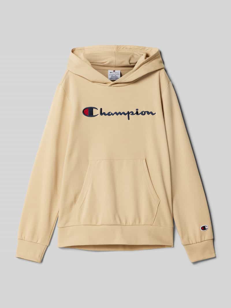 Bluza z kapturem z wyhaftowanym logo