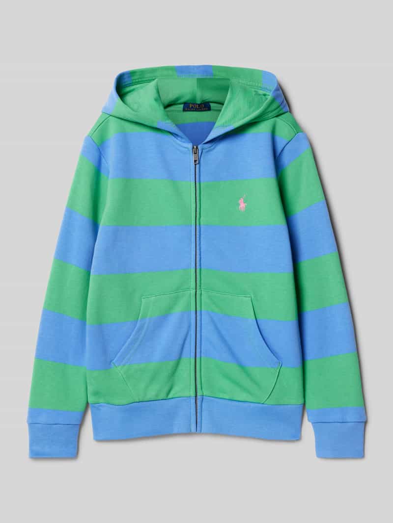 Bluza rozpinana z wyhaftowanym logo