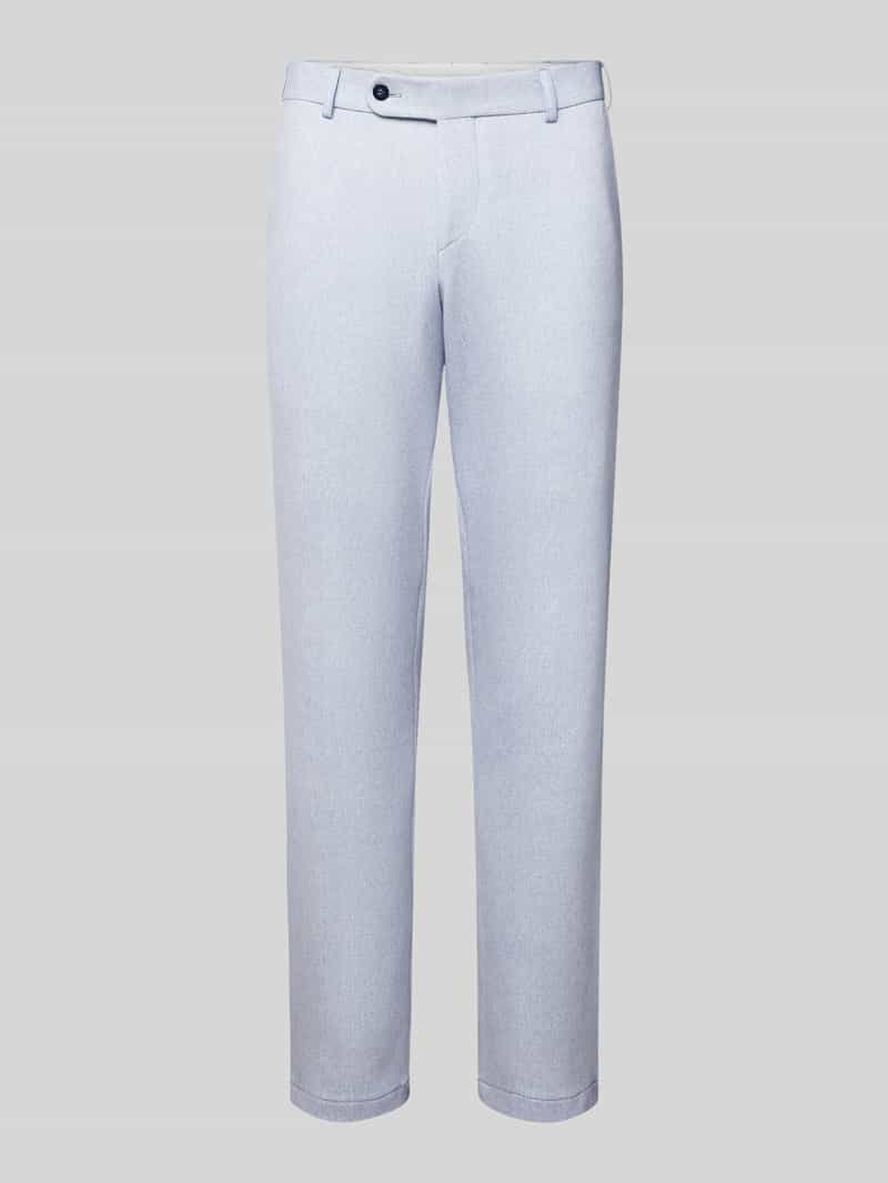 Spodnie materiałowe z wpuszczanymi kieszeniami w stylu francuskim