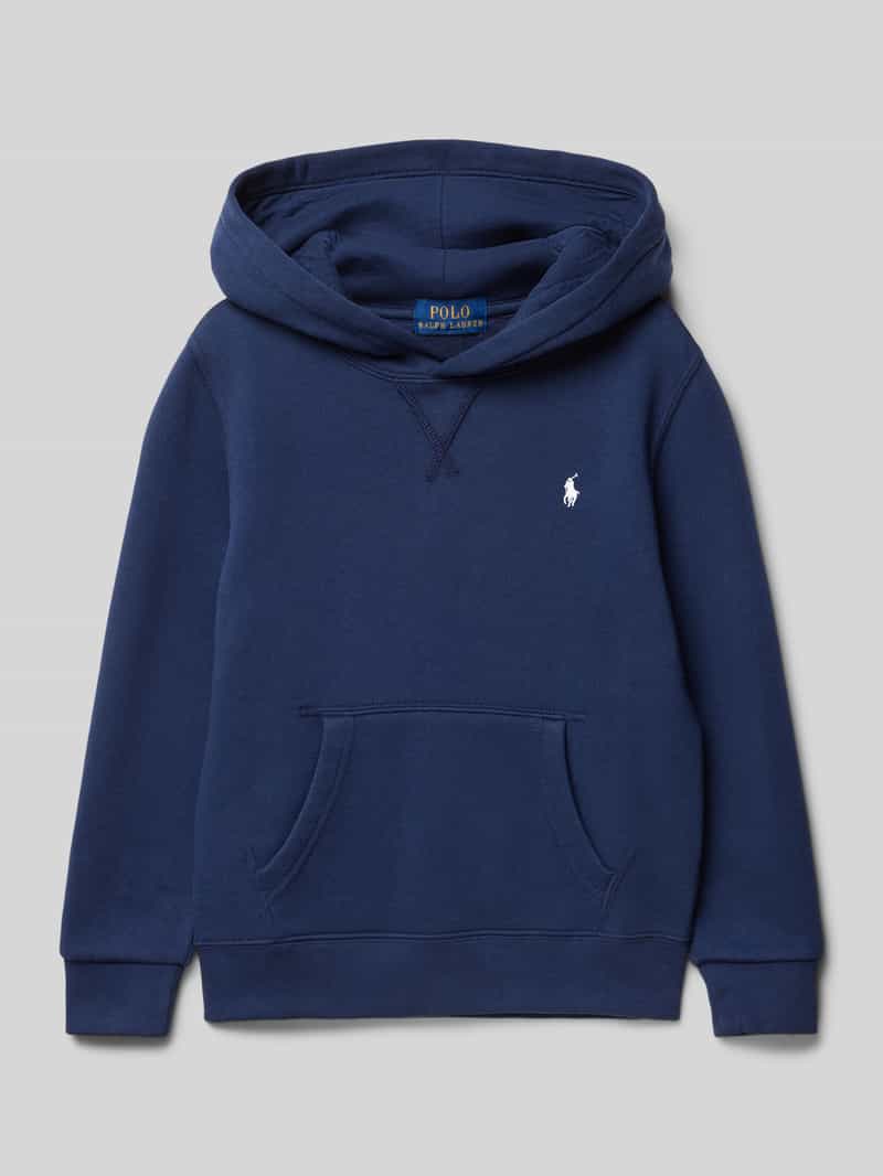 Bluza z kapturem z wyhaftowanym logo
