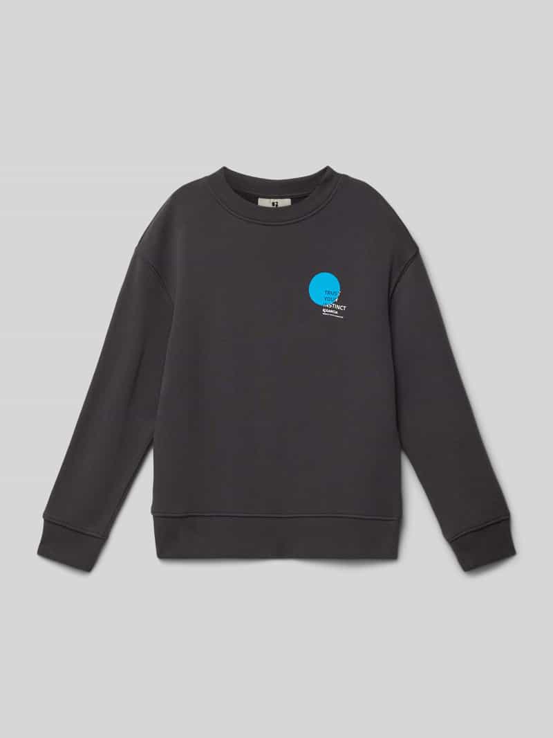 Bluza z nadrukiem z logo