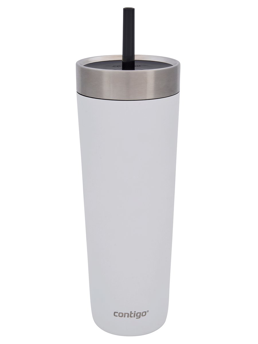 Kubek termiczny ze słomką Luxe Tumbler 720ml - Salt