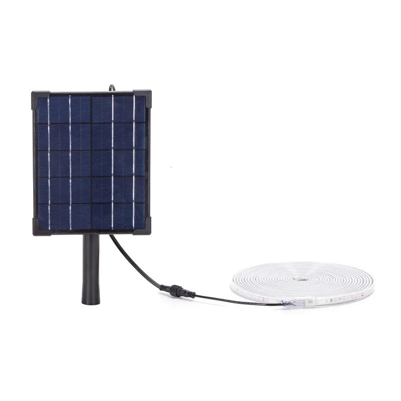 Aigostar - LED RGB Taśma solarna ściemnialna LED/5W/3,2V 7 m IP65 + pilot