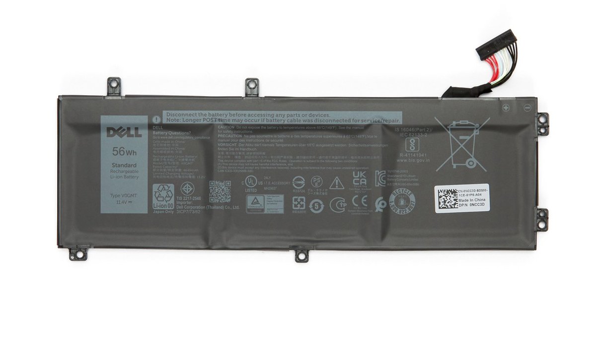 NOWA ORYGINALNA BATERIA DELL TYPE V0GMT 56WH Precision 5520 5530 5540