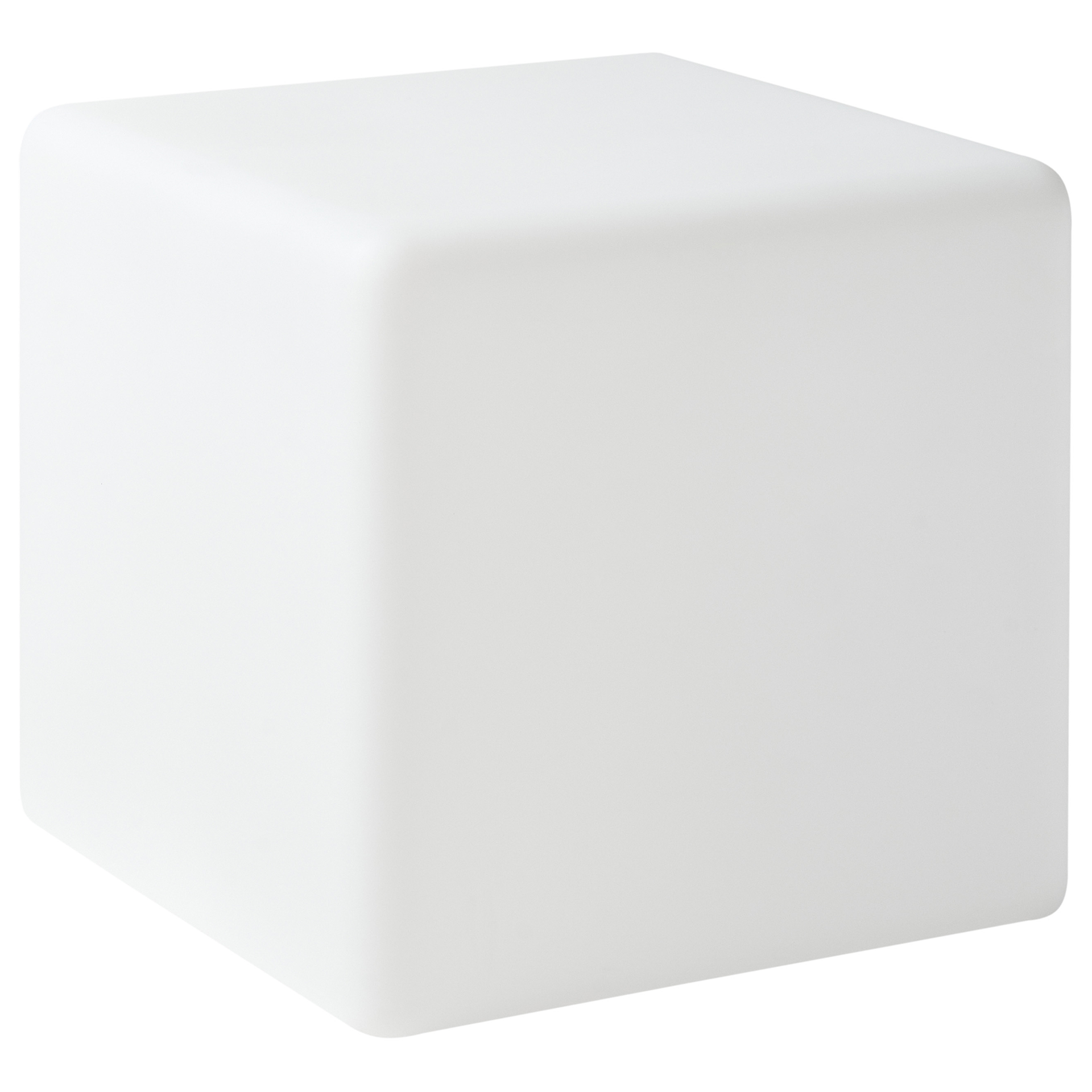 Beliani Lampa ogrodowa stojąca LED LAGARTO Biały