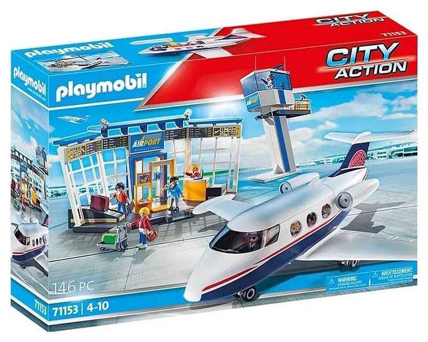 Playmobil City Action 71153 Lotnisko z samolotem