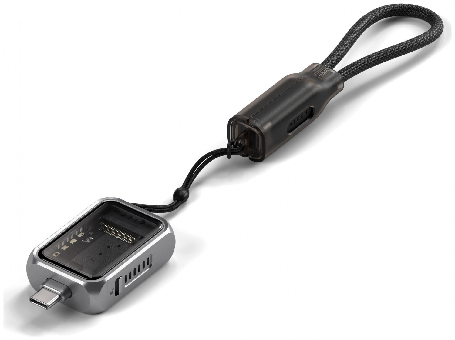 Satechi Mini NVMe SSD Enclosure - USB-C do dysku NVME SSD 2230 space gray ST-E2230M