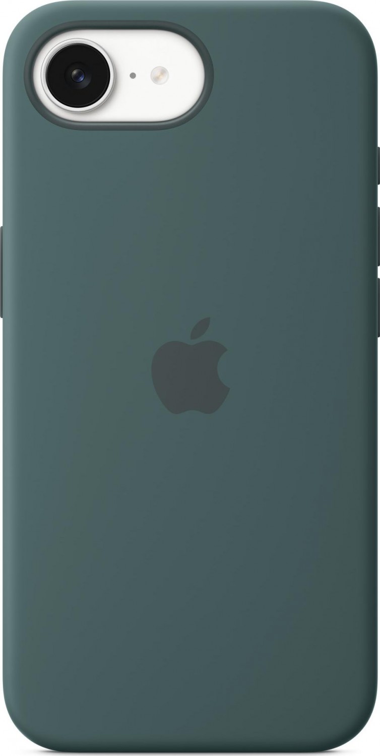 Apple iPhone 16e Silicone Case zielony
