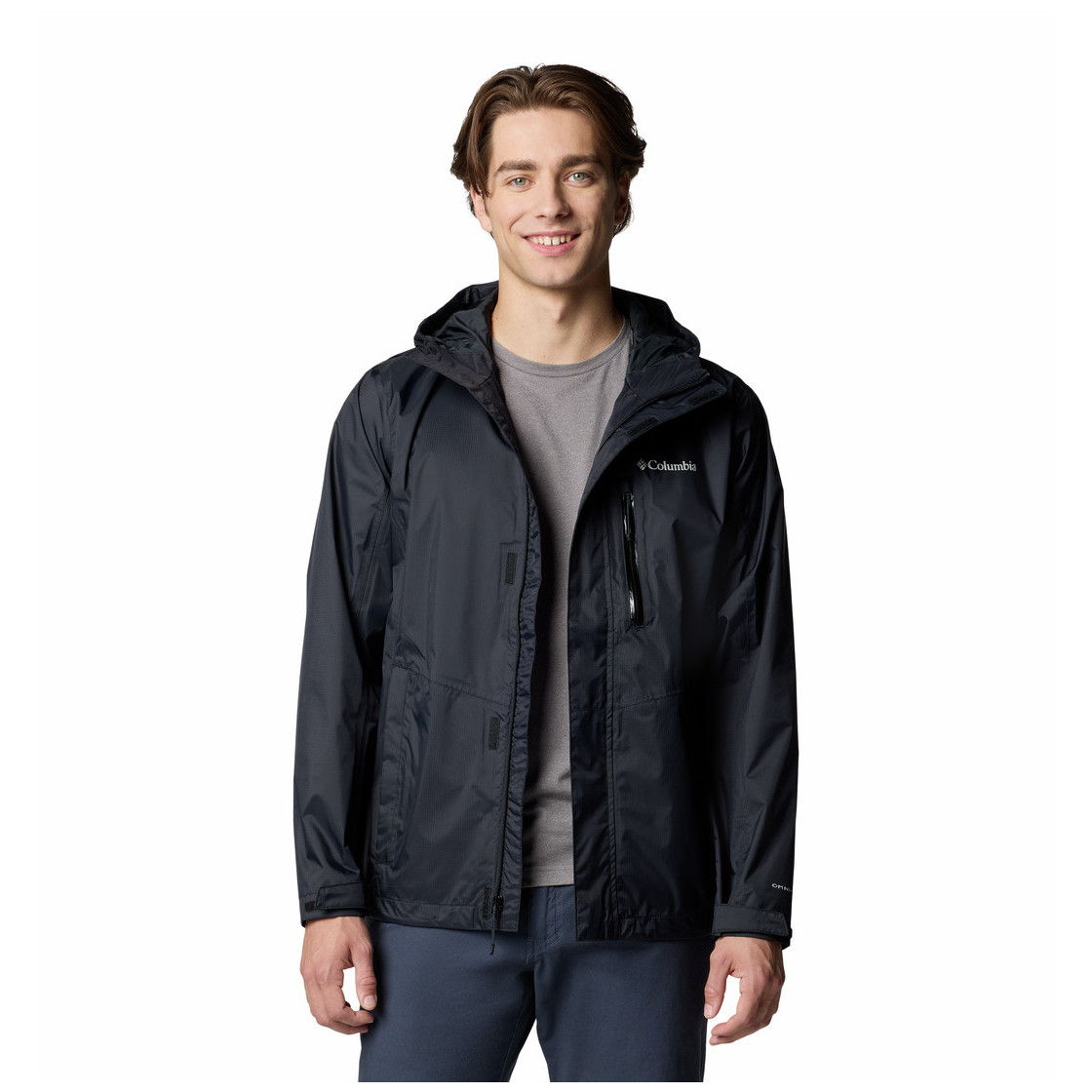 Męska kurtka softshellowa Columbia Pouring Adventure™ III Jacket Rozmiar: XL / Kolor: czarny