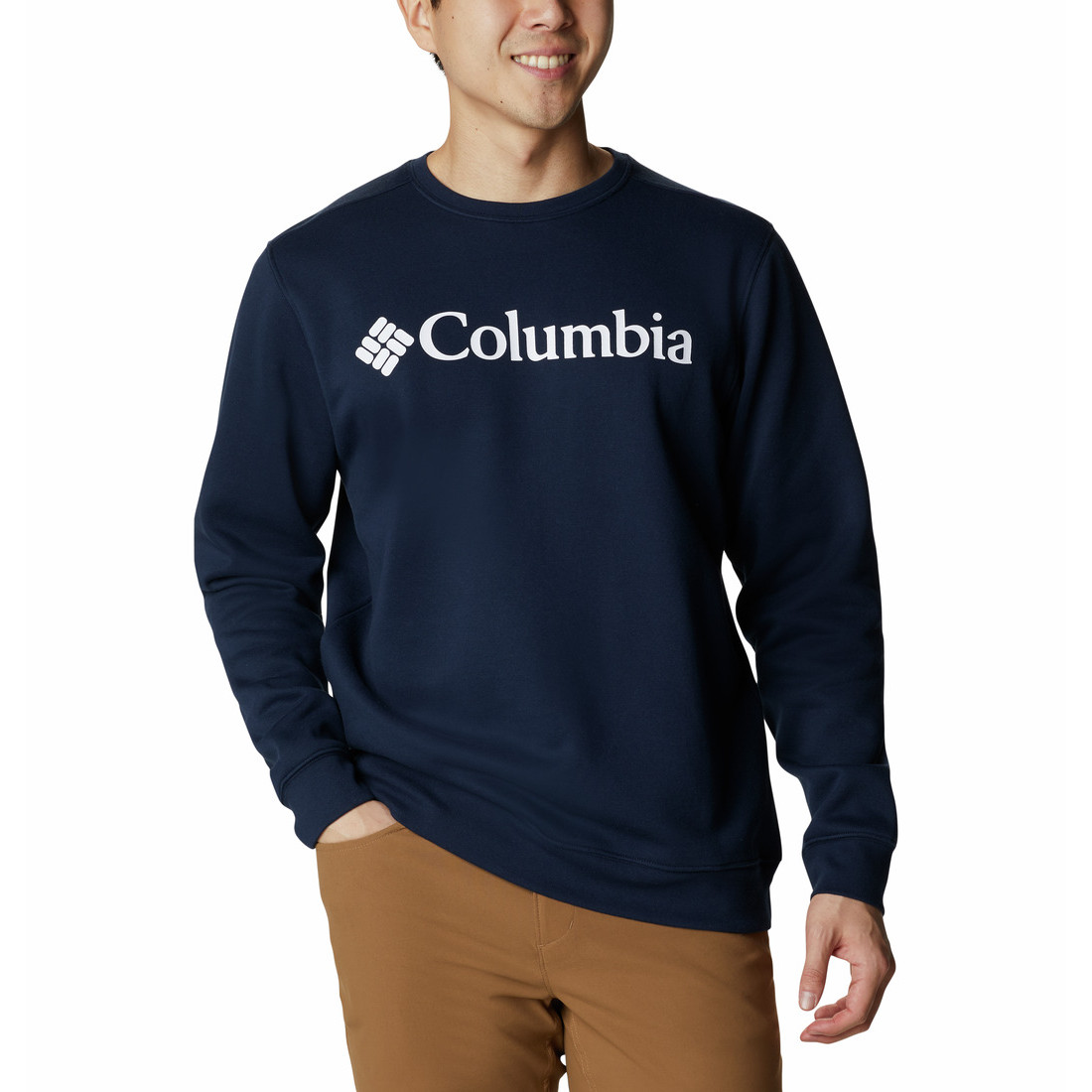 Męska bluza Columbia Trek™ Crew Rozmiar: M / Kolor: czarny/biały