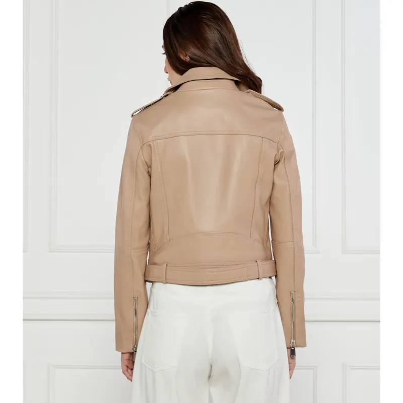 Pinko Skórzana kurtka COSTA RICA | Regular Fit