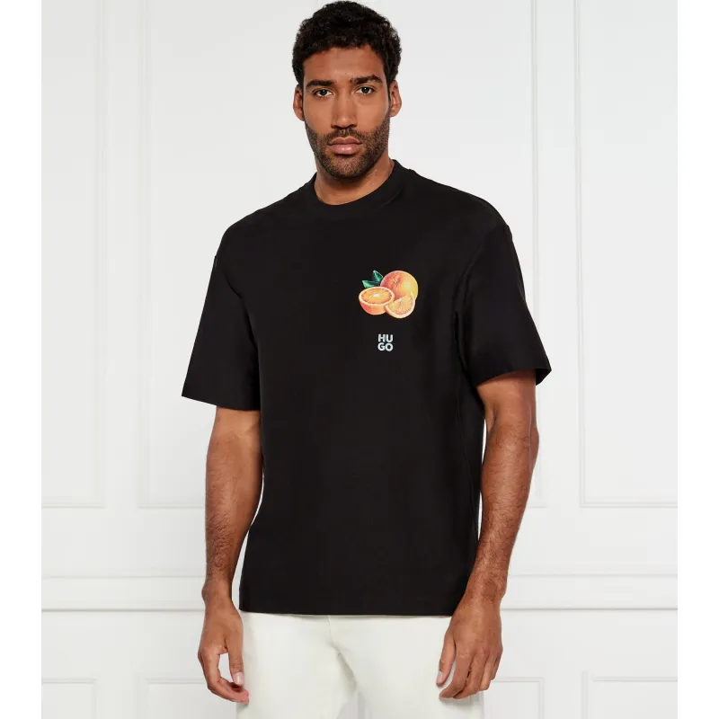 HUGO T-shirt Dartiee Oversize fit