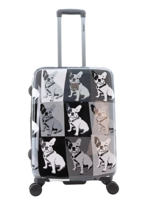 Walizka średnia SAXOLINE BULLDOG MONO 4koła 59l 1191HA