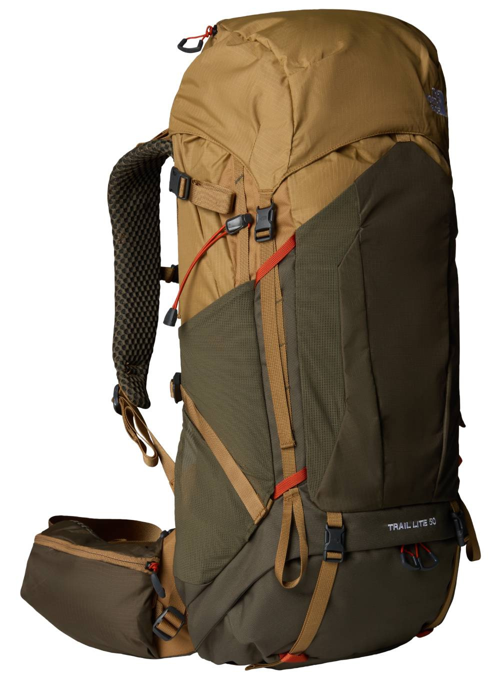 Plecak trekkingowy The North Face Trail Lite 50 - utility brown / new taupe green