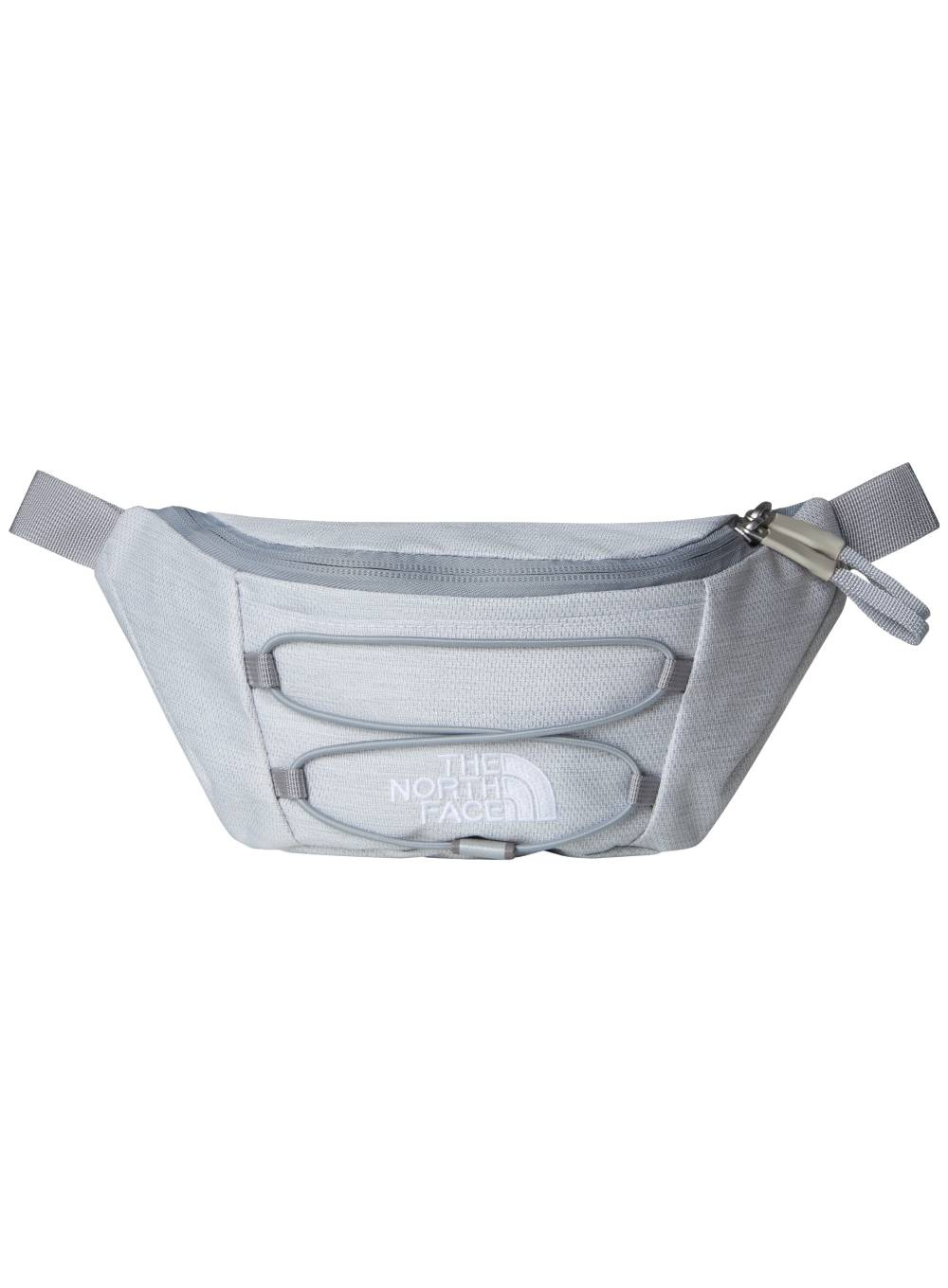 Torba biodrowa The North Face Jester Lumbar - tnf white metallic melange / mid grey