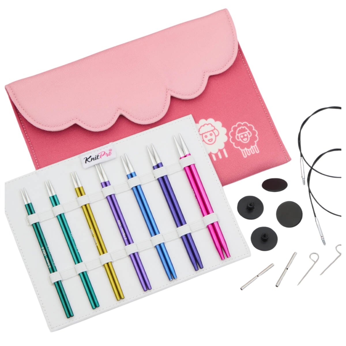 zestaw drut��w wymiennych KNITPRO ZING MIDI set -13cm