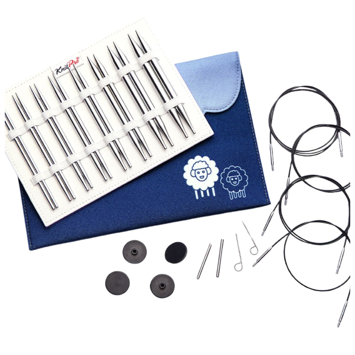 zestaw drut��w metalowych wymiennych KNITPRO NOVA deluxe special set 10cm