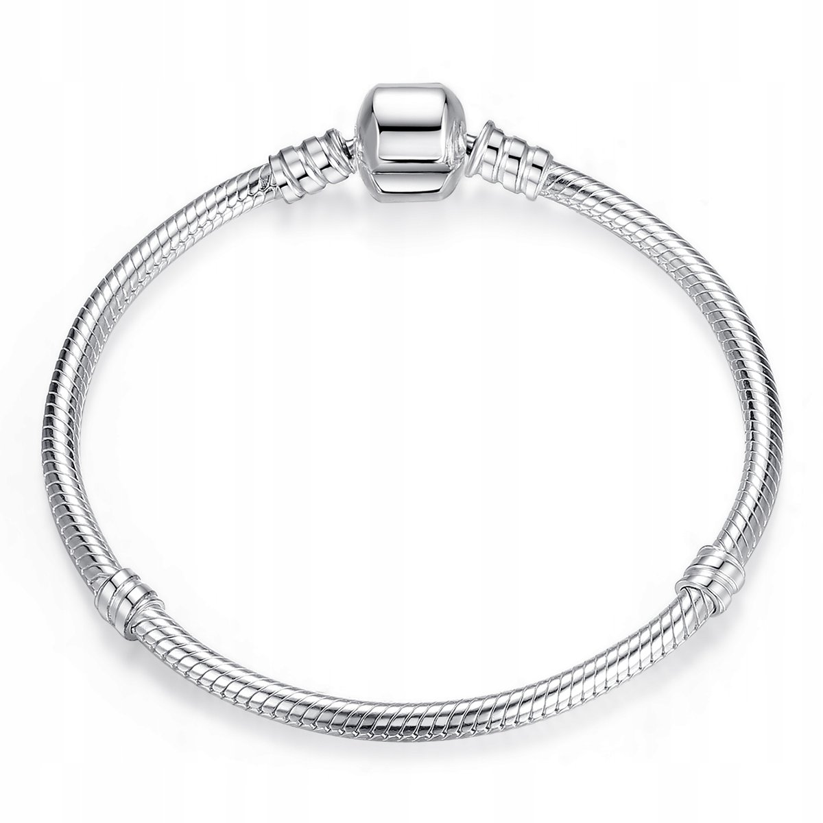 Bransoletka SREBRNA MODUŁOWA do charms S925 damska