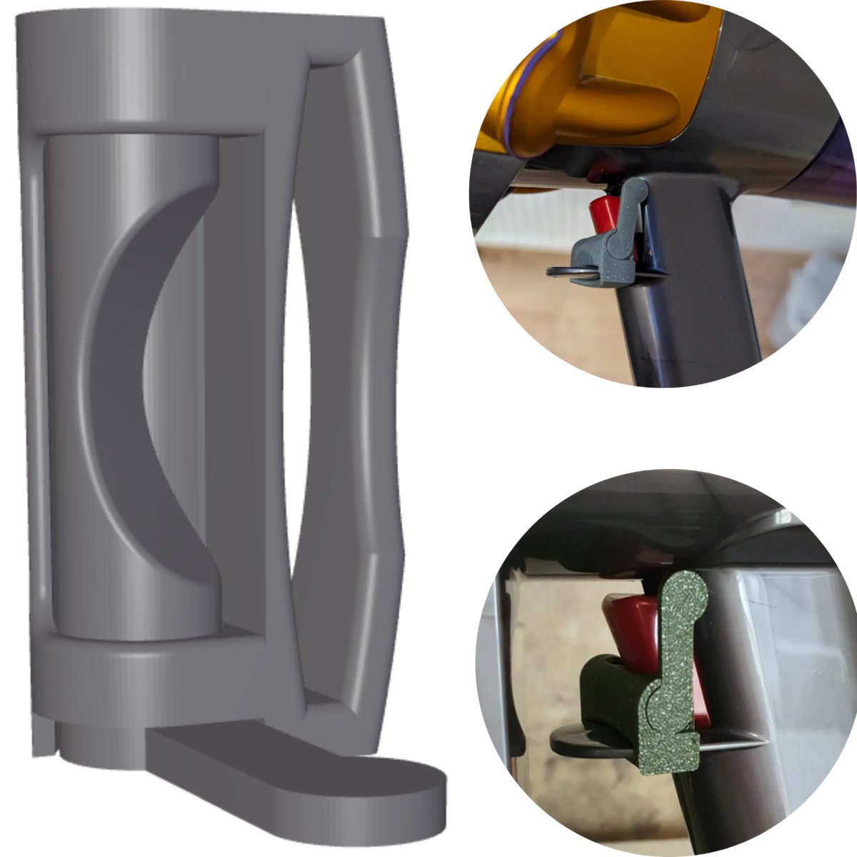 Przycisk włączania/wyłączania blokada spustu kompatybilna z Dyson