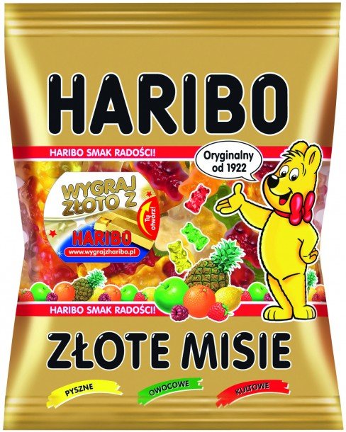 ŻELKI OWOCOWE HARIBO ZŁOTE MISIE 100G