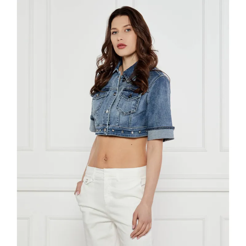 Liu Jo Kurtka jeansowa Cropped Fit