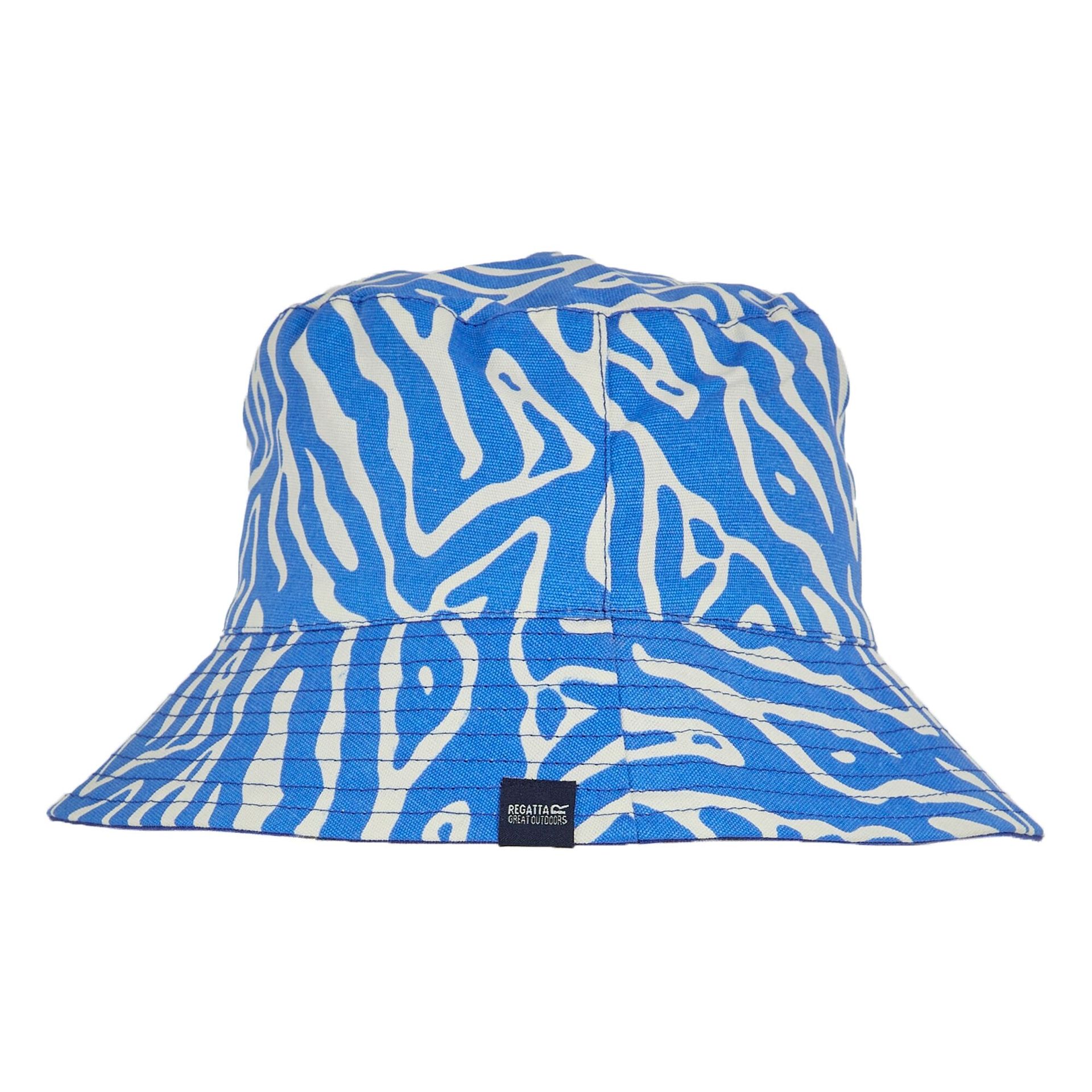 Regatta Damski Kapelusz Odwracalny Bucket Niebieski, Rozmiar: L/XL