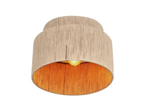 Smilla lampa sufitowa 1xE27 beżowa/naturalny 666800136