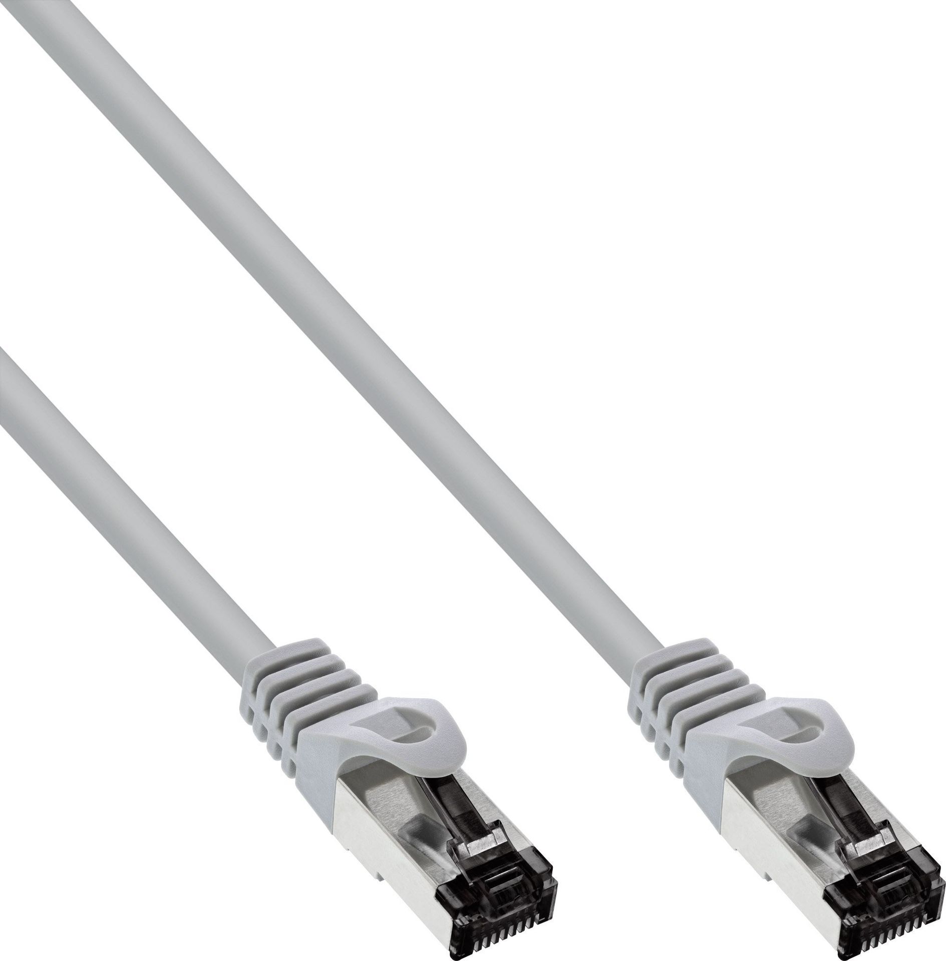 InLine InLine® Patch Cable S/FTP PiMF Cat.8.1 halogen free 2000MHz grey 0,5m
