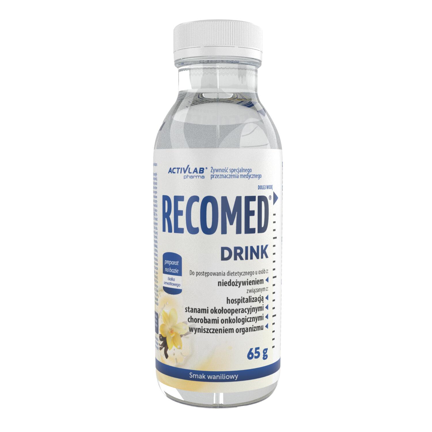 Activlab Pharma RecoMed Drink, preparat odżywczy, smak ananasowy, 65 g