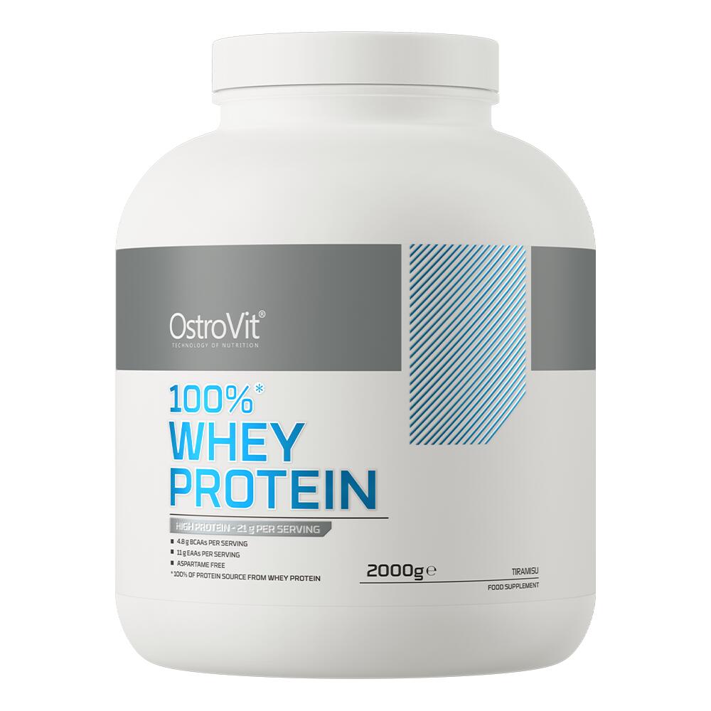 OstroVit Odżywka białkowa 100% Whey Protein tiramisu - suplement diety 2 kg