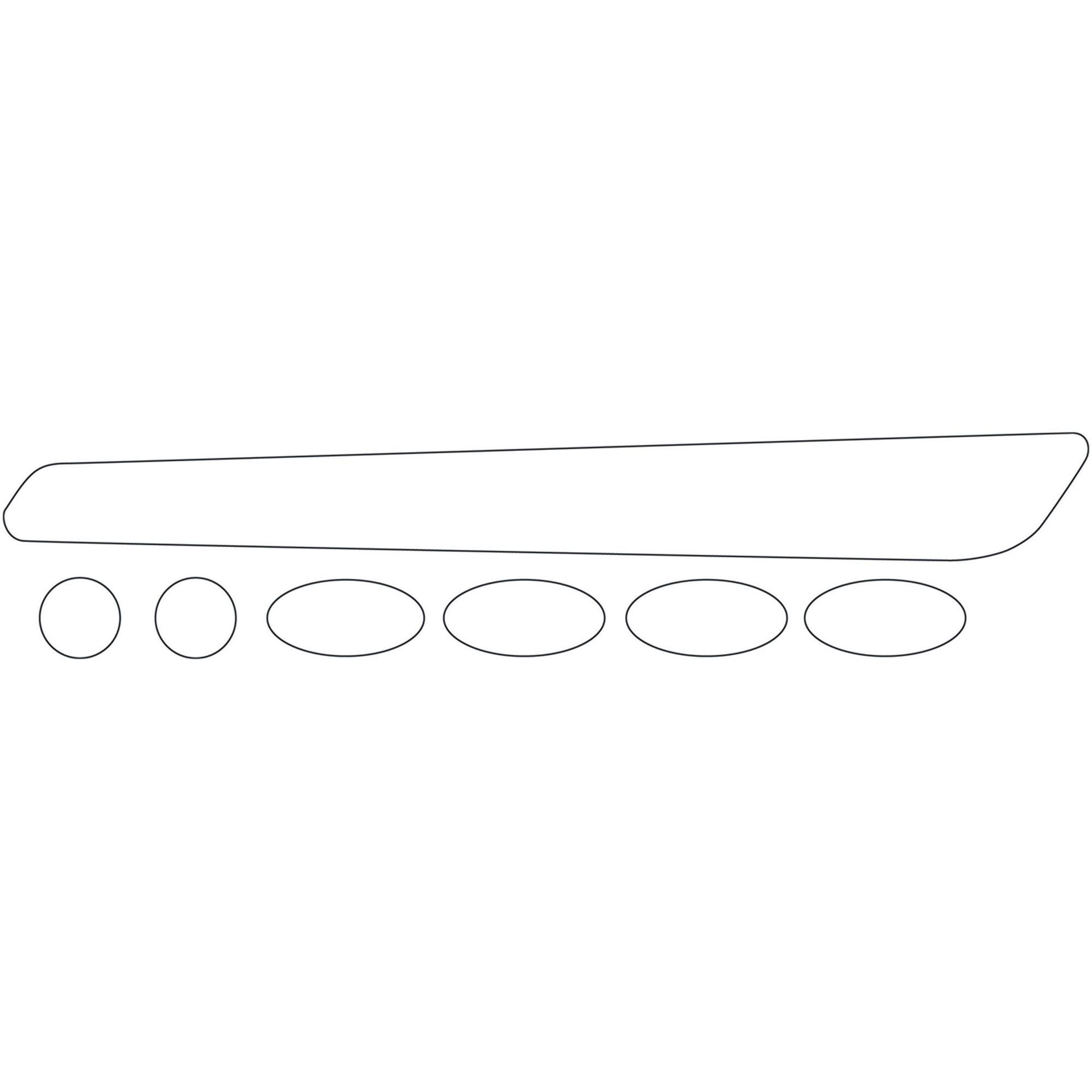BBB Bike Skin ochrona ramy naklejki zestaw, wielokolorowa, --- 2905615001