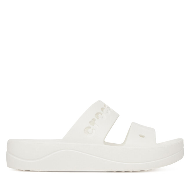 Klapki Crocs BAYA PLATFORM SANDAL 208188-100 Biały