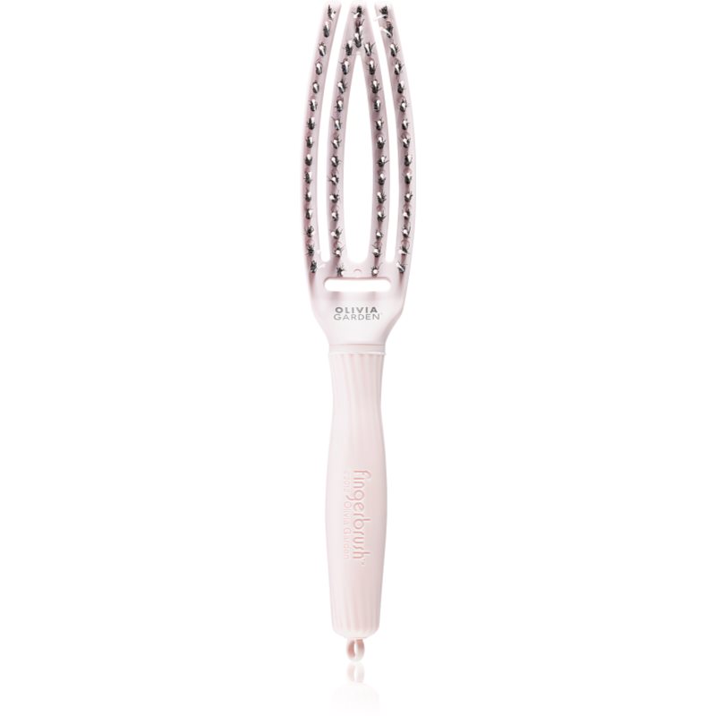 Olivia Garden Fingerbrush Combo Pastel Pink Small
