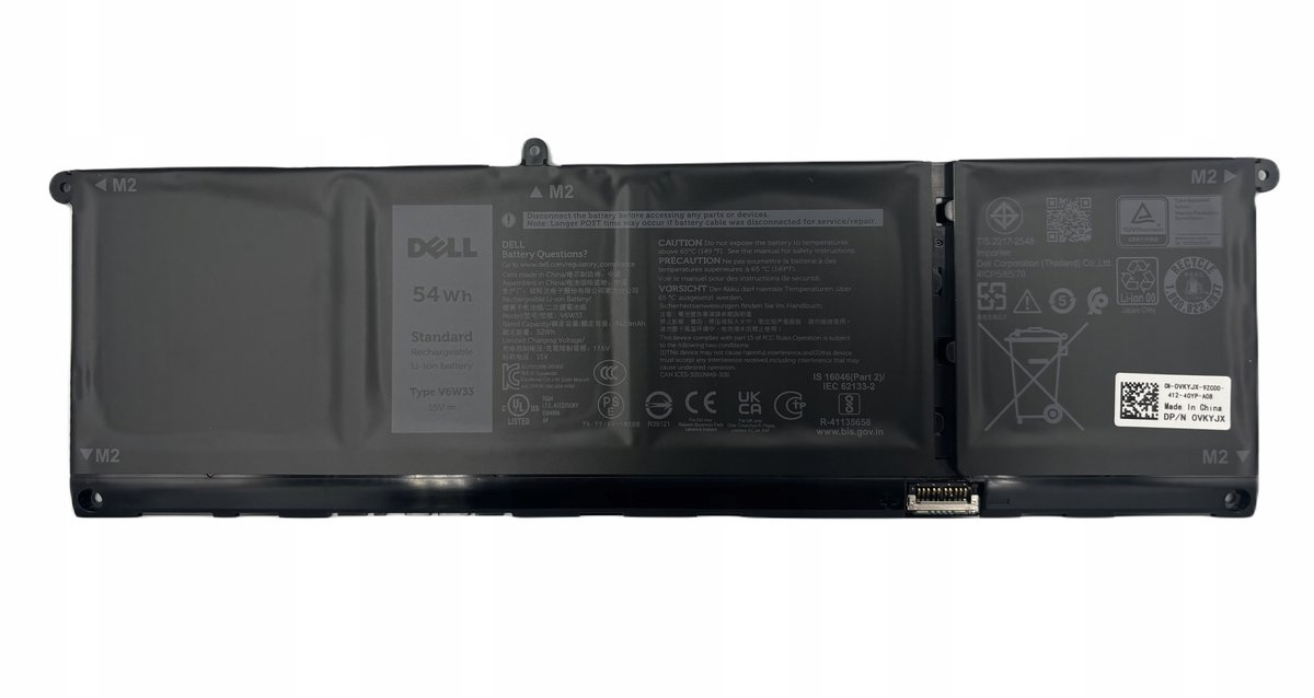 NOWA ORYGINALNA BATERIA DO LAPTOPA DELL TYPE V6W33 VOSTRO 3510 3511 3515