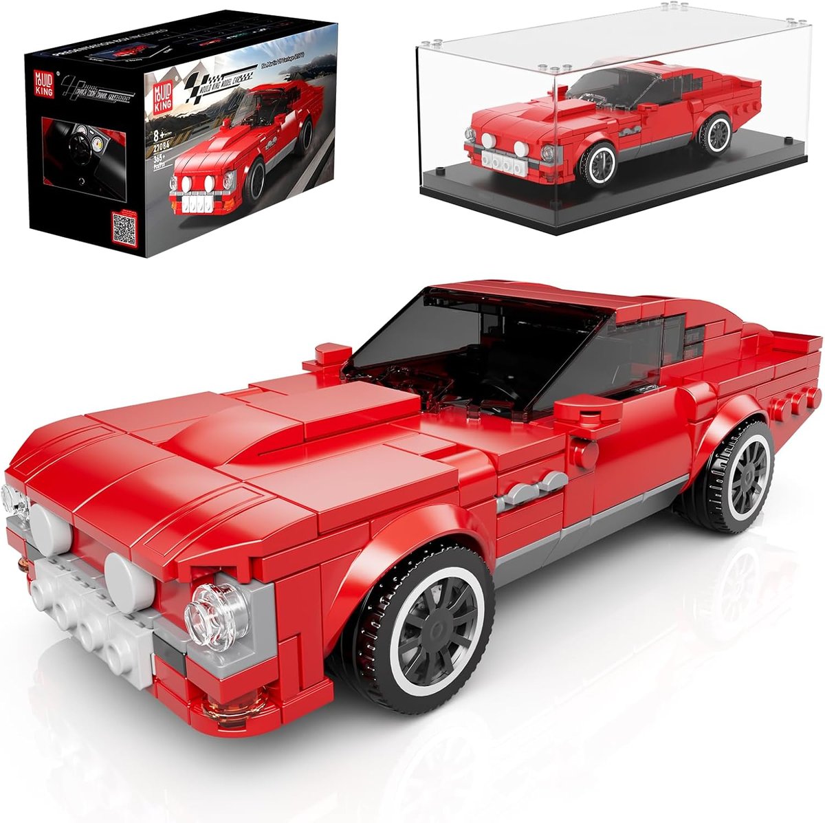 KLOCKI MOULD KING 27084 SAMOCHÓD ASTON MARTIN VANTAGE 1977R 365EL. +GABLOTA